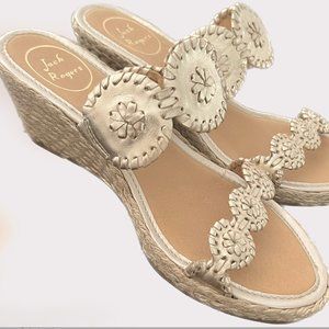 Jack Rogers Midi Wedge NWOT
